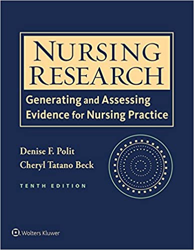 nursing research generating and assessing evidence for nursing practice 10th edition