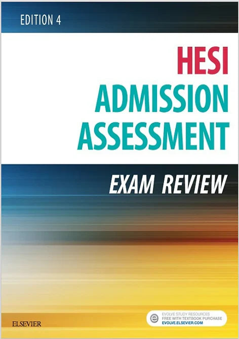 HESI Admission Assessment Exam Review 4th Edition PDF