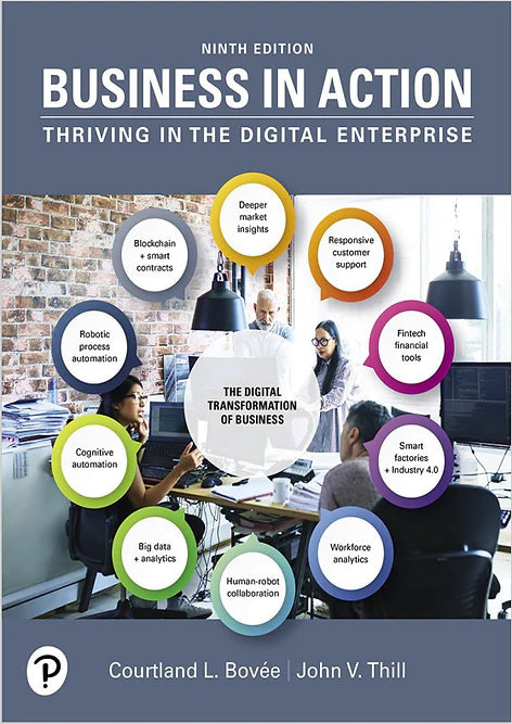 Business in Action thriving in the digital entreprise 9th Edition pdf