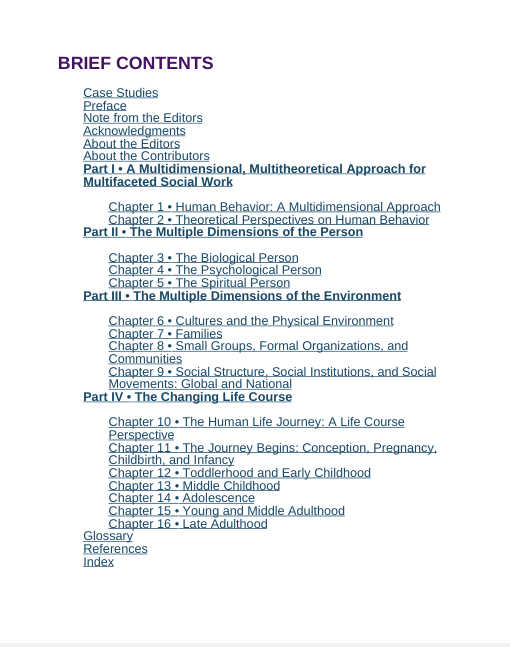 Essentials of Human Behavior: Integrating Person, Environment...
