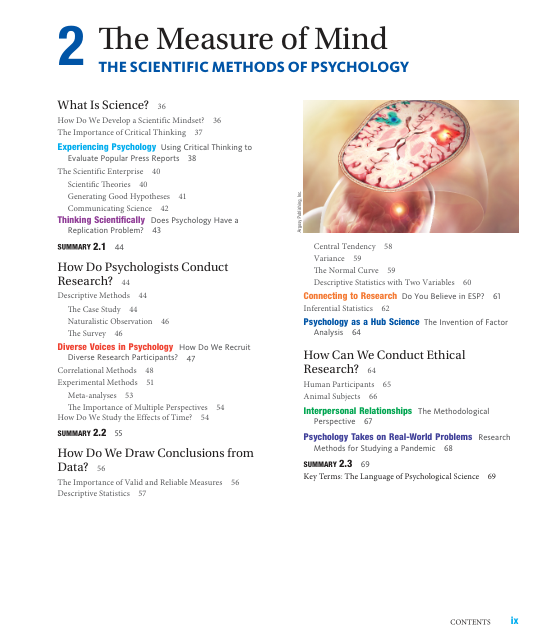 Discovering Psychology: The Science of Mind