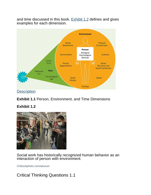 Essentials of Human Behavior: Integrating Person, Environment...