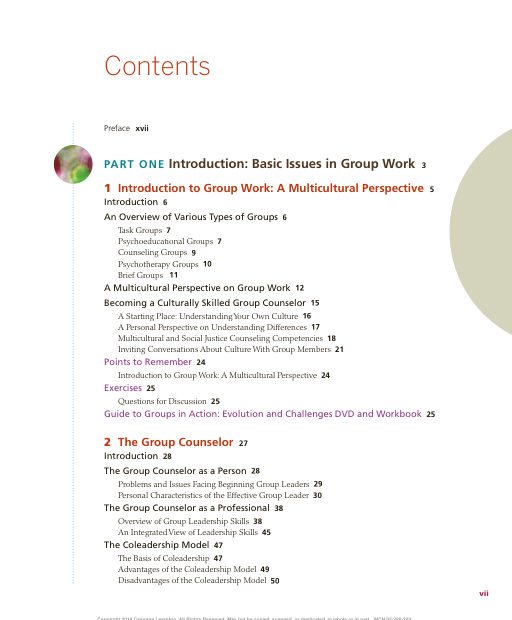 Groups: Process and Practice