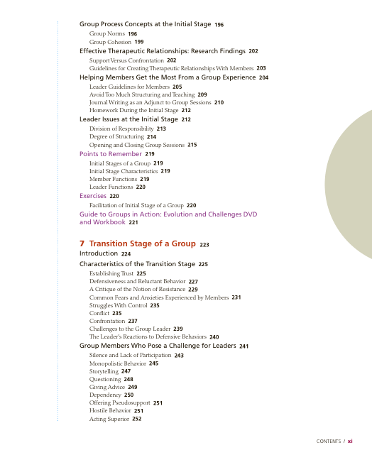 Groups: Process and Practice